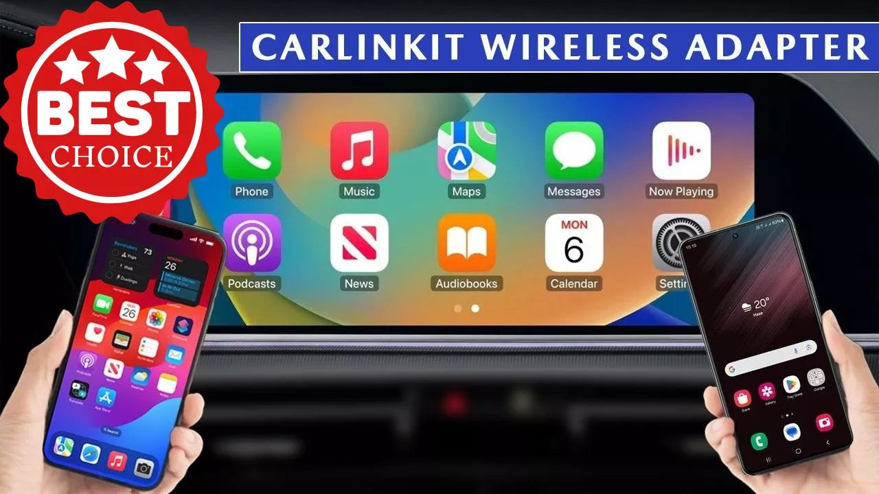 Alltolink Mini Adattatore wireless CarPlayy, Plug and Play, Converte Car Playy Cablato in Wireless, Compatibile con iPhone iOS 10+ e auto che Supportano Car PlaYy Cablato (2016 e successivi