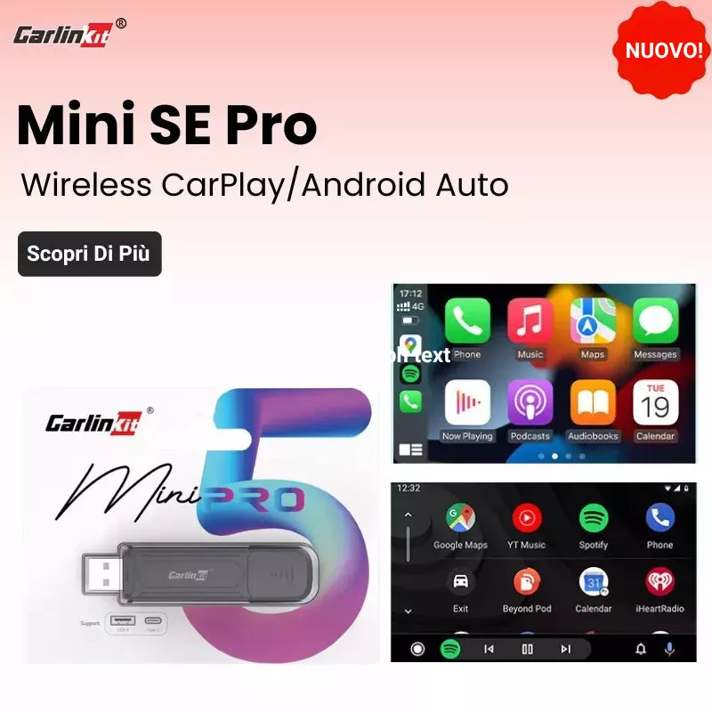 Carlinkit Nuovo arrivo Mini SE Pro