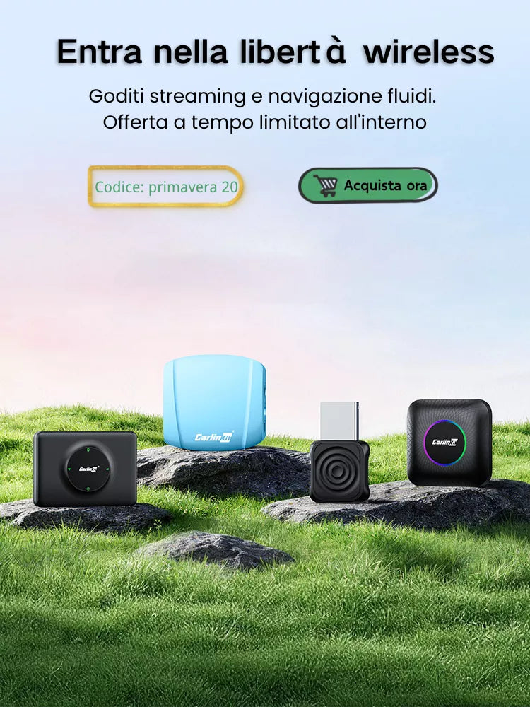 Saldi primaverili di Carlinkit Carplay